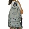 Cool Star World Fabric Art Backpack, Multi-Purpose Canvas Daypack with Pockets, Machine Washable